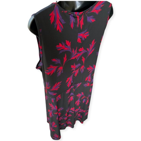 🌸4/$30🌸  Sleeveless Dropwaist Midi Dress with Ruffles - Picture 2 of 11